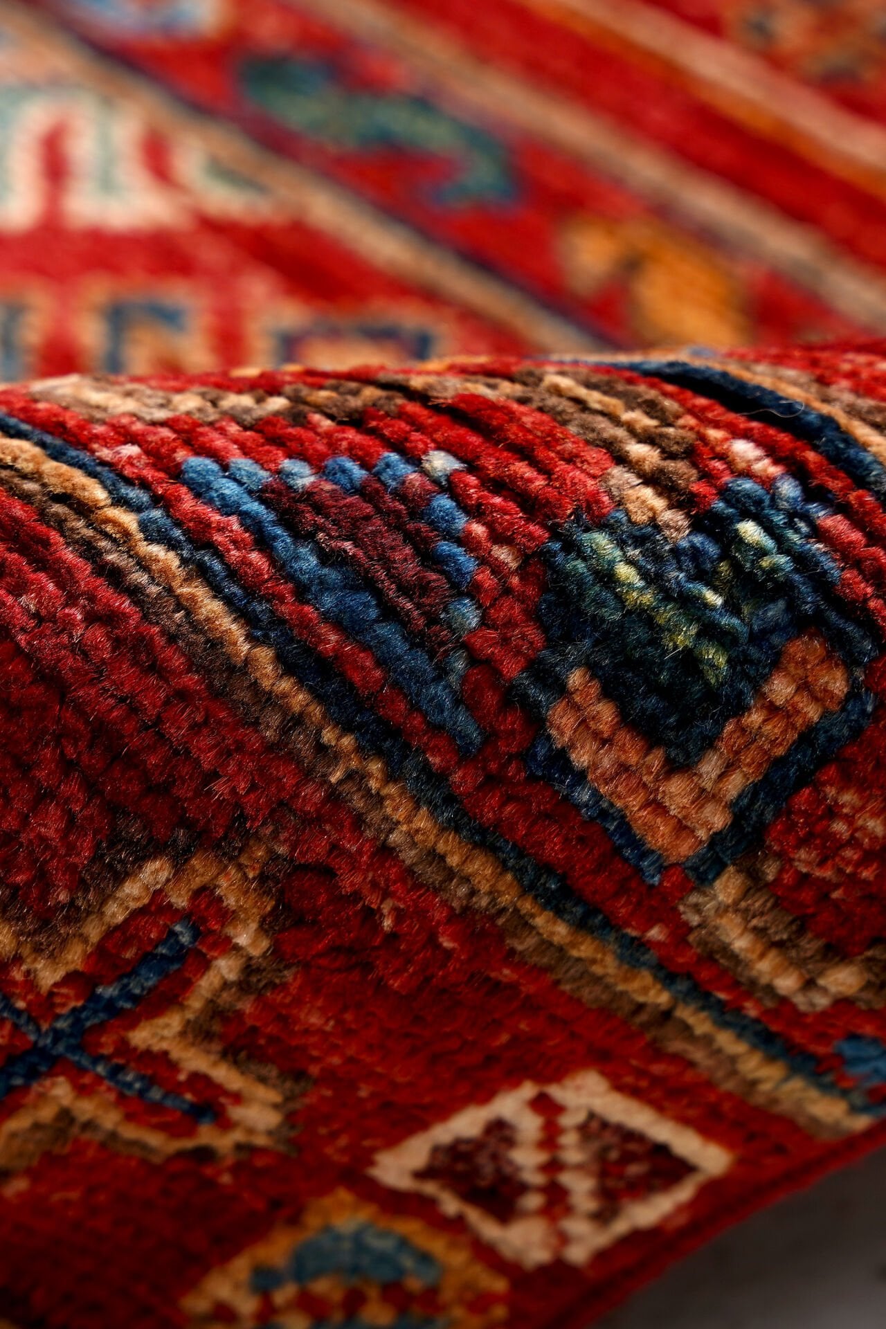 SHB Afgan Orjin El Dokuma Yün Halı