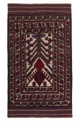 Afgan Berceste El Dokuma Yün Halı