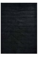 Nepal 3583 Siyah Modern El Dokuma Kışlık Bambu Halı