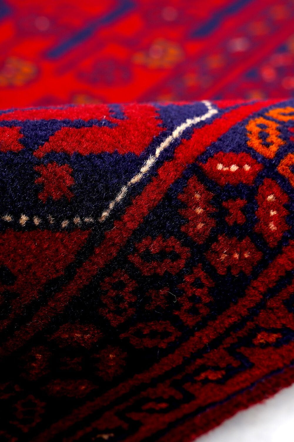 Afgan Bilcik El Dokuma Yün Halı