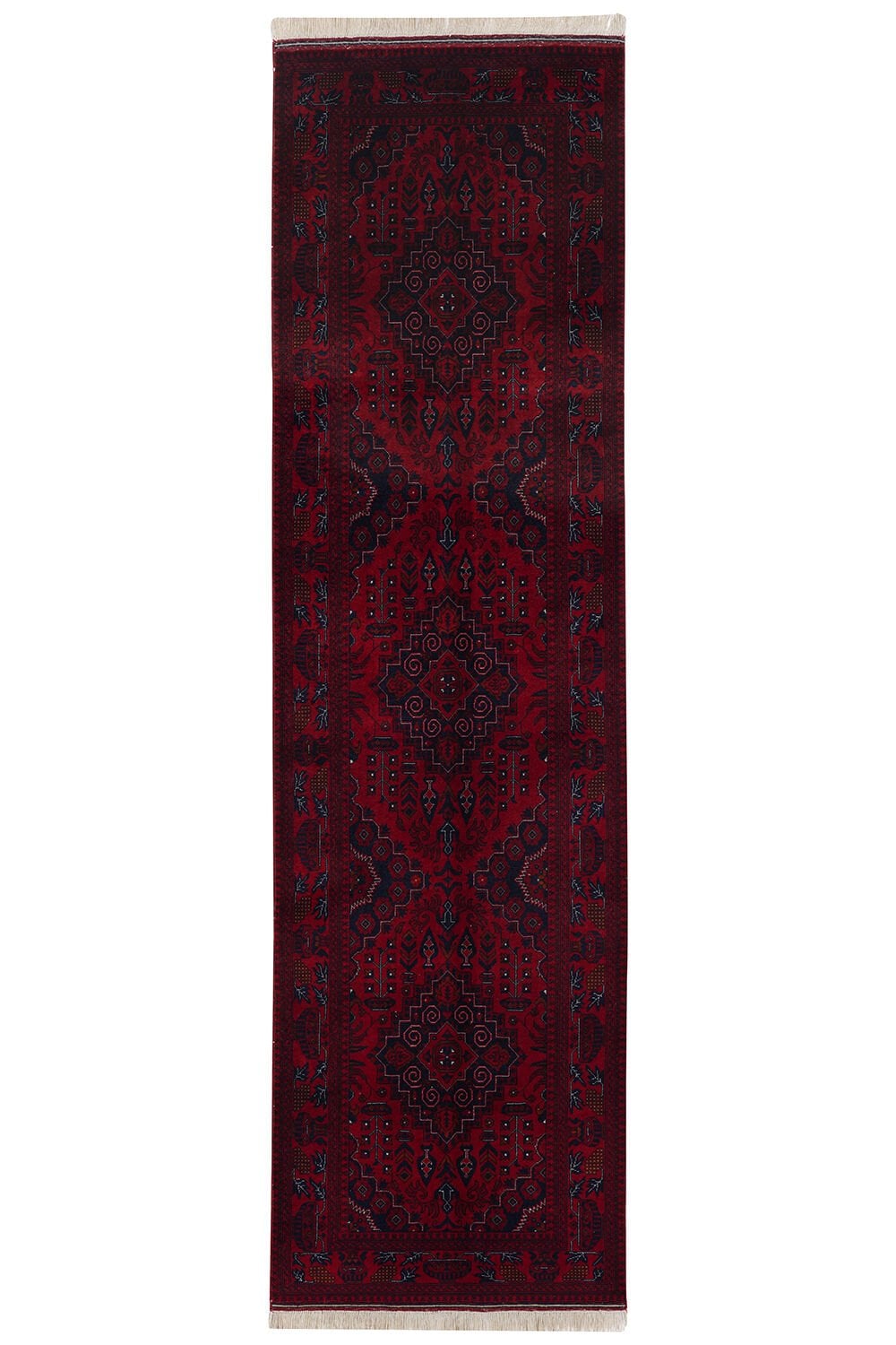 Afgan Khamyab El Dokuma Yün Halı