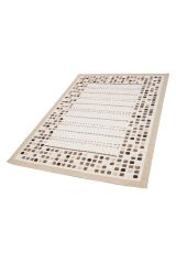 Nepal 3587 Bej Modern El Dokuma Kışlık Bambu Halı