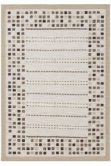 Nepal 3587 Bej Modern El Dokuma Kışlık Bambu Halı