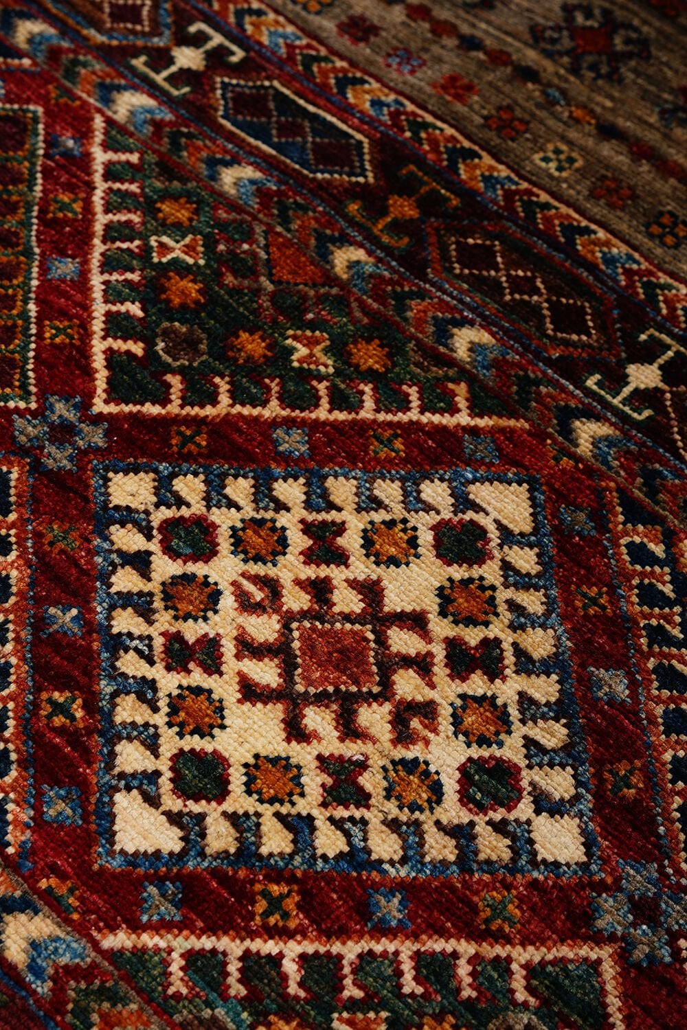 SHB Afgan Orjin El Dokuma Yün Halı