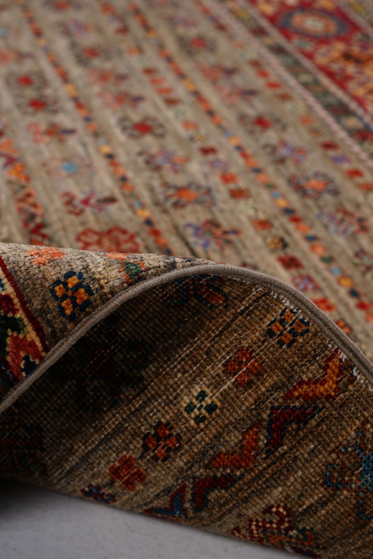 SHB Afgan Orjin El Dokuma Yün Halı