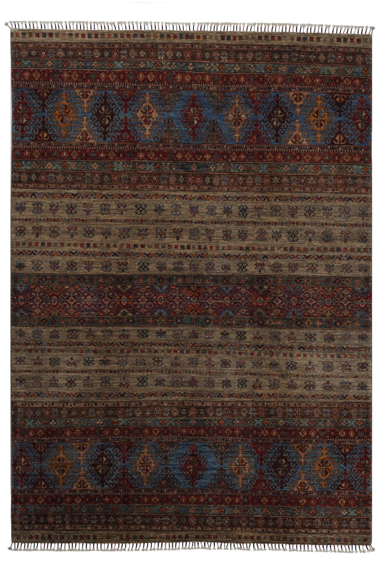 SHB Afgan Orjin El Dokuma Yün Halı