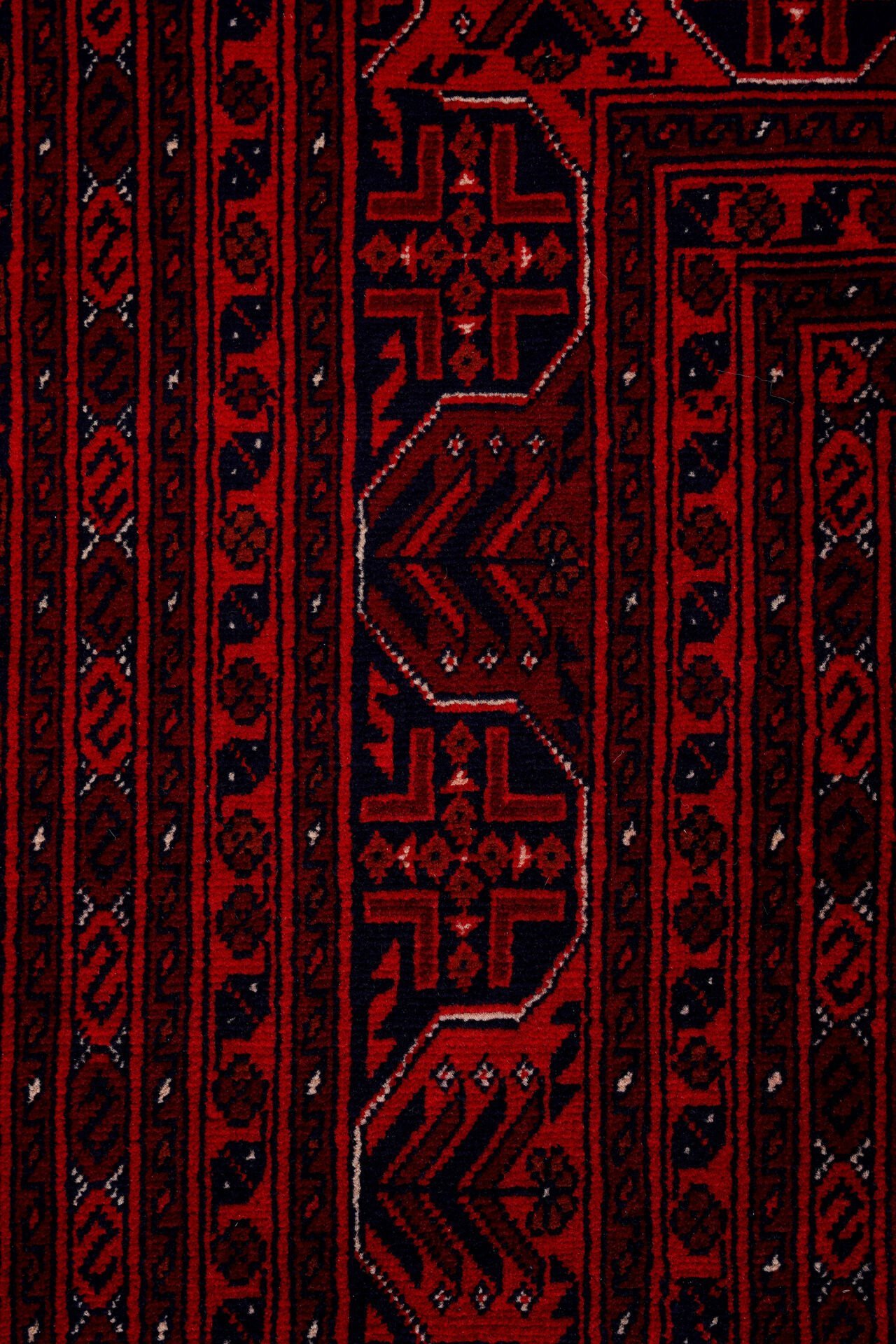 Afgan Bilcik El Dokuma Yün Halı