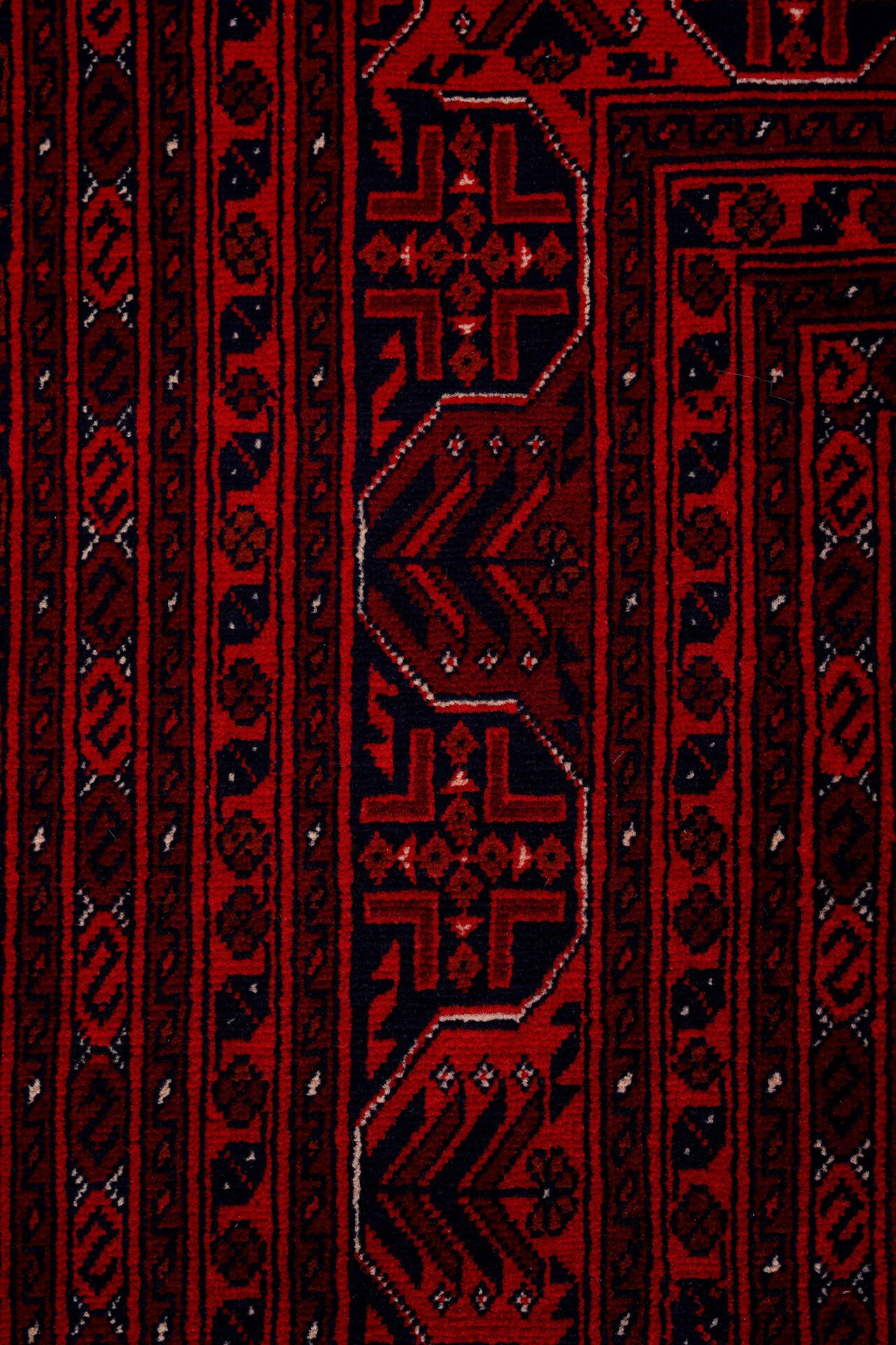 Afgan Bilcik El Dokuma Yün Halı