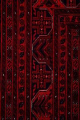 Afgan Bilcik El Dokuma Yün Halı