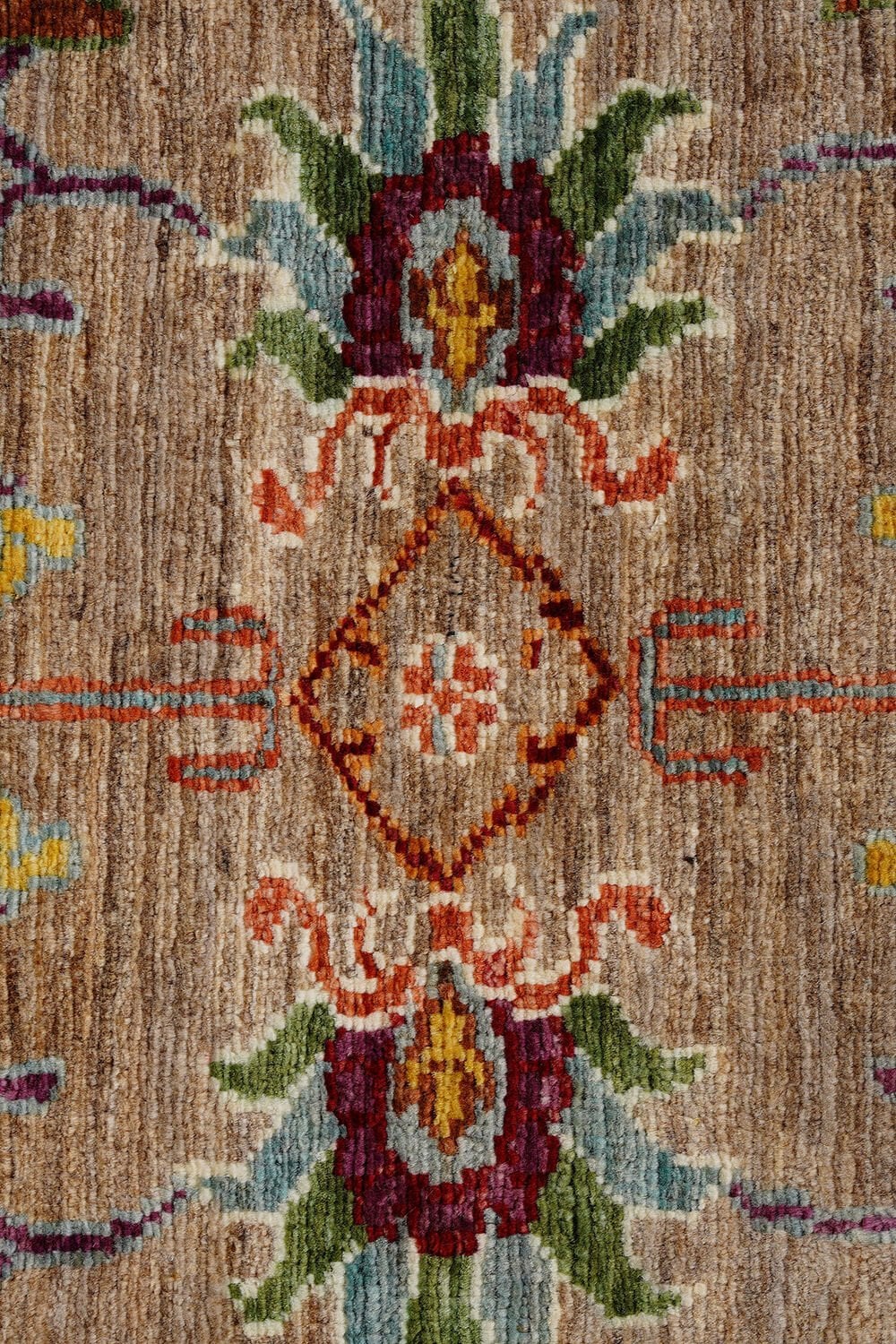 RHMN Afgan Orjin El Dokuma Yün Halı