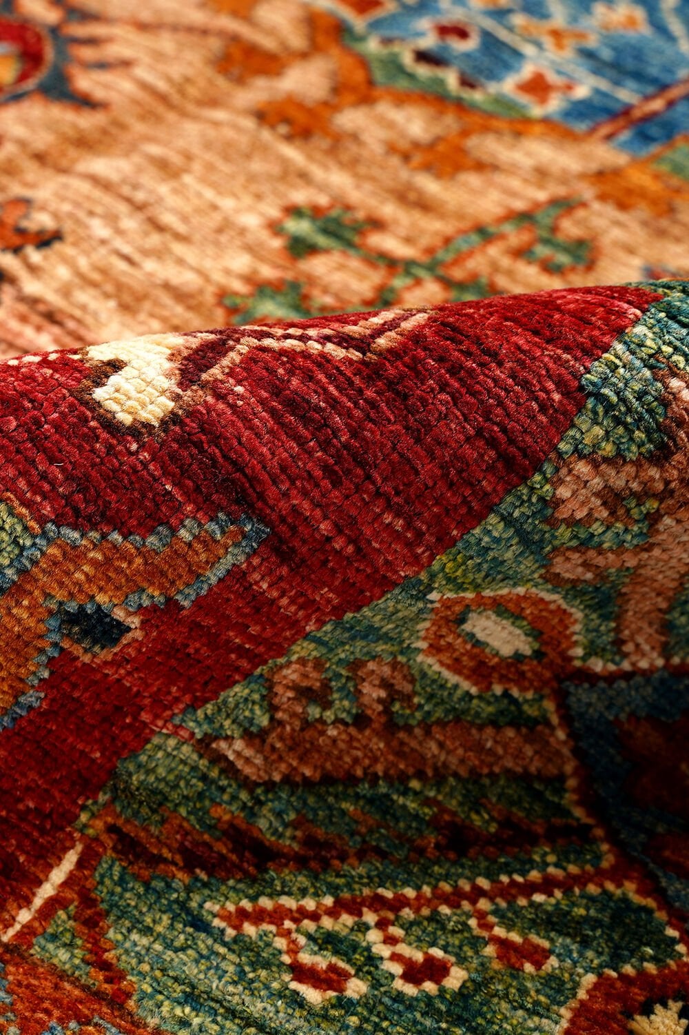 SHB Afgan Orjin El Dokuma Yün Halı