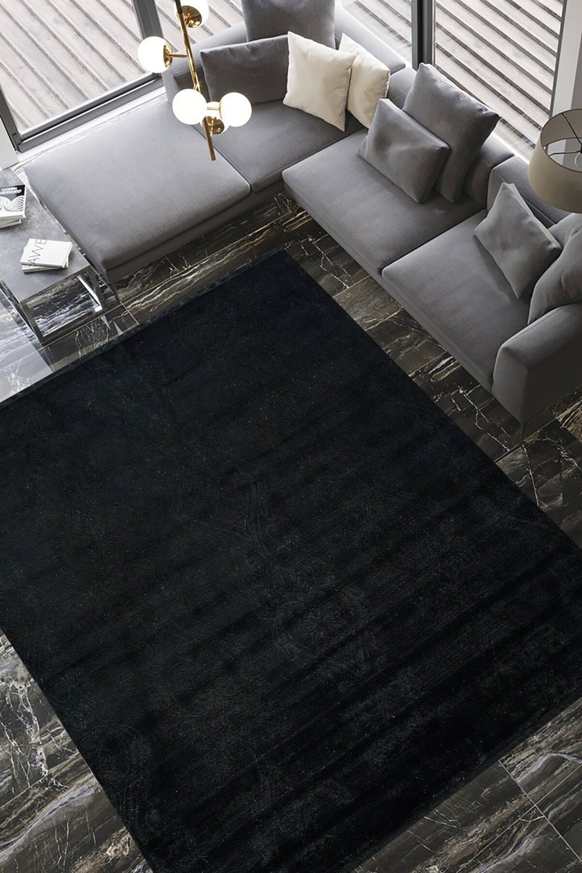 Nepal 3598 Modern El Dokuma Kışlık Bambu Halı