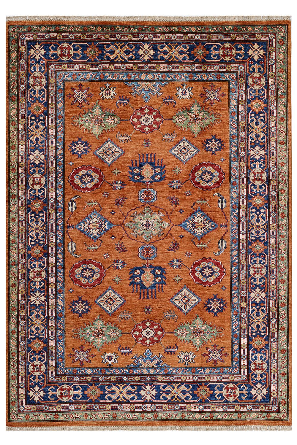 Afgan Şirvan El Dokuma Yün Halı