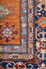 Afgan Şirvan El Dokuma Yün Halı Renkli - 179x256