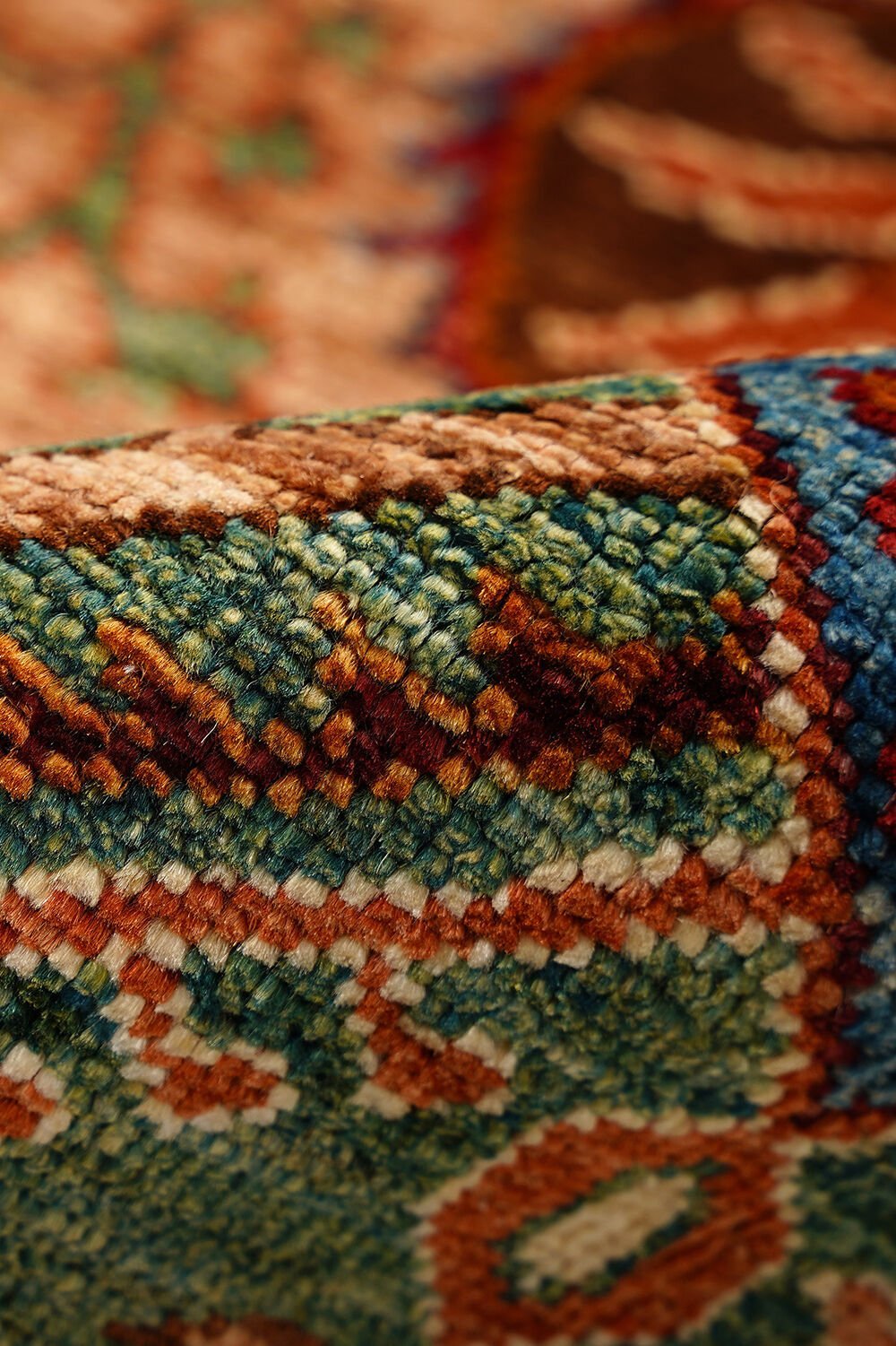 SHB Afgan Orjin El Dokuma Yün Halı