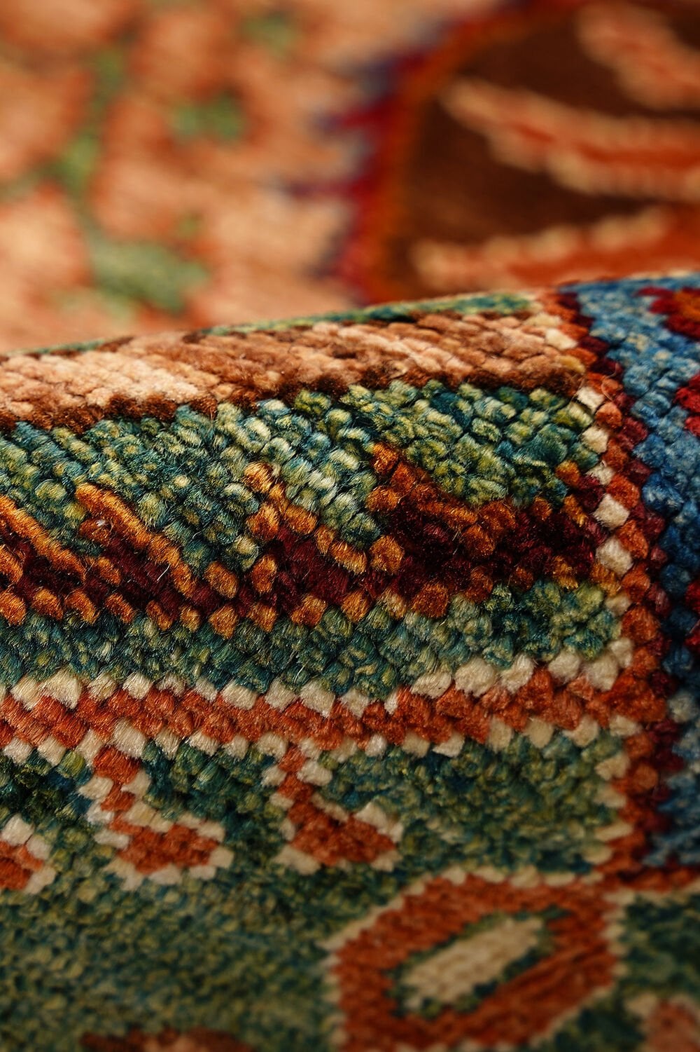 SHB Afgan Orjin El Dokuma Yün Halı