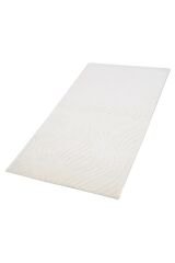 Nepal 3629 Krem Modern El Dokuma Kışlık Bambu Halı