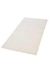 Nepal 3629 Krem Modern El Dokuma Kışlık Bambu Halı
