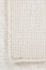 Nepal 3629 Krem Modern El Dokuma Kışlık Bambu Halı
