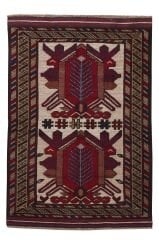 Afgan Berceste El Dokuma Yün Halı