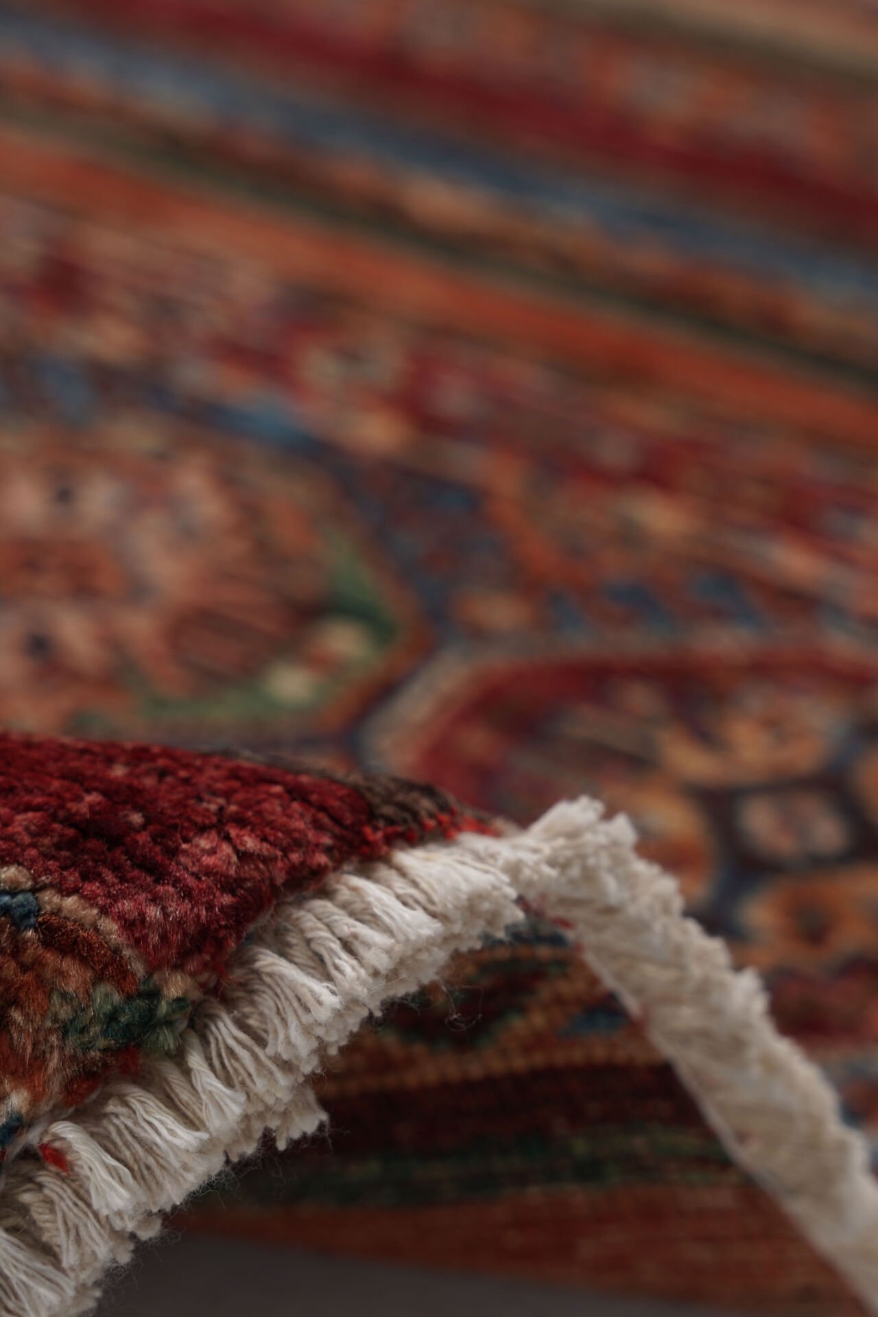 SHB Afgan Orjin El Dokuma Yün Halı