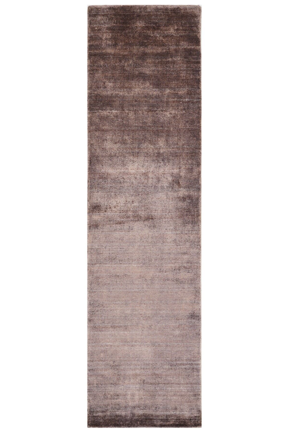 Nepal 3652 Kahverengi Modern El Dokuma Kışlık Bambu Halı