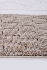 Pierre Cardin Quenta QZ11B Salon Halısı Kahverengi / Krem - 100x200