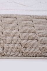 Pierre Cardin Quenta QZ11B Salon Halısı Kahverengi / Krem - 160x230