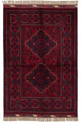 Afgan Khamyab El Dokuma Yün Halı