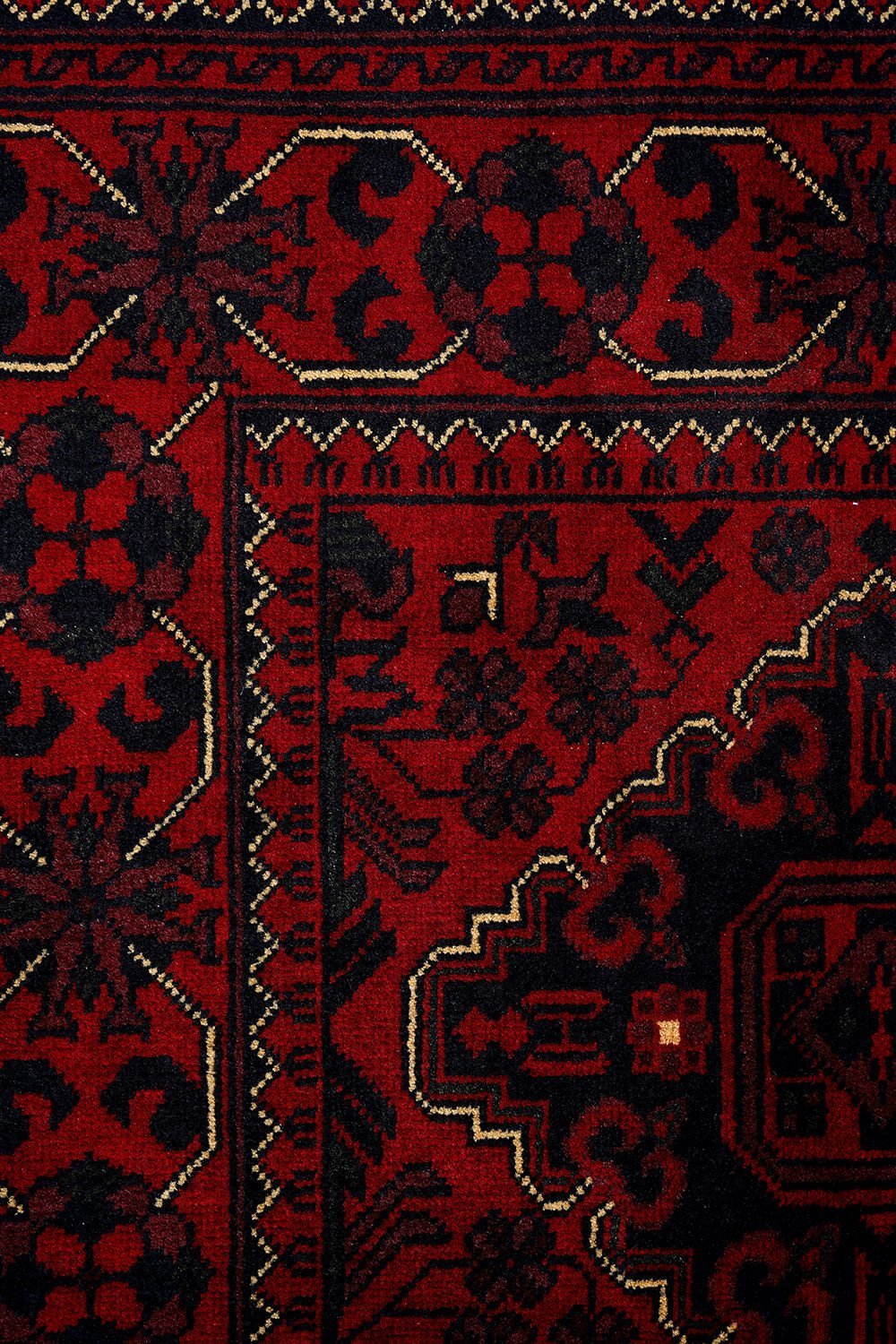 Afgan Khamyab El Dokuma Yün Halı