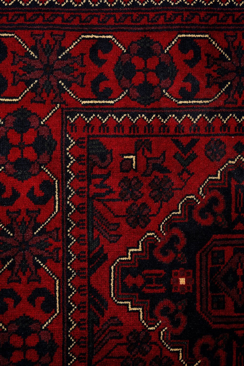 Afgan Khamyab El Dokuma Yün Halı