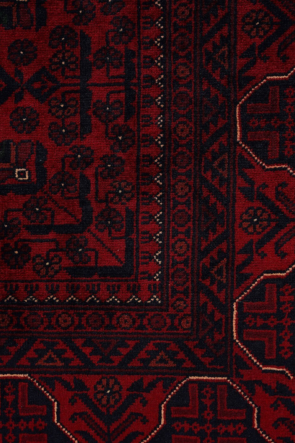 Afgan Khamyab El Dokuma Yün Halı