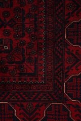 Afgan Khamyab El Dokuma Yün Halı