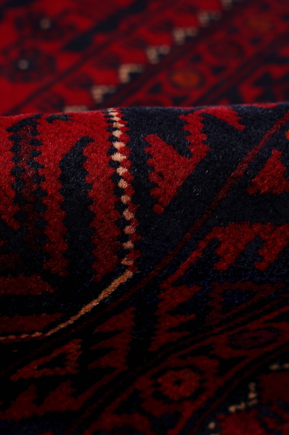 Afgan Khamyab El Dokuma Yün Halı