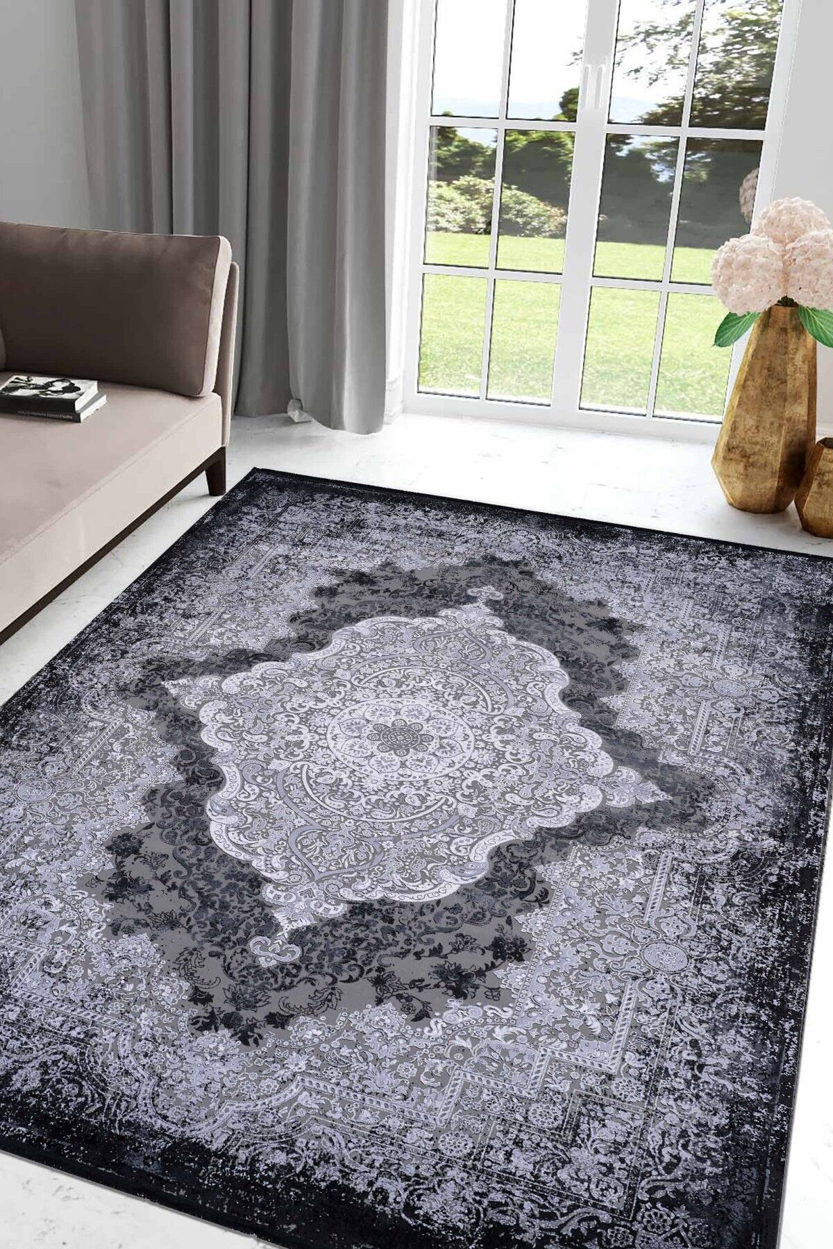 Nero No01B Modern Makine Halısı