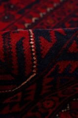 Afgan Khamyab El Dokuma Yün Halı Kırmızı - 152x195