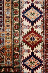 Afgan Şirvan El Dokuma Yün Halı