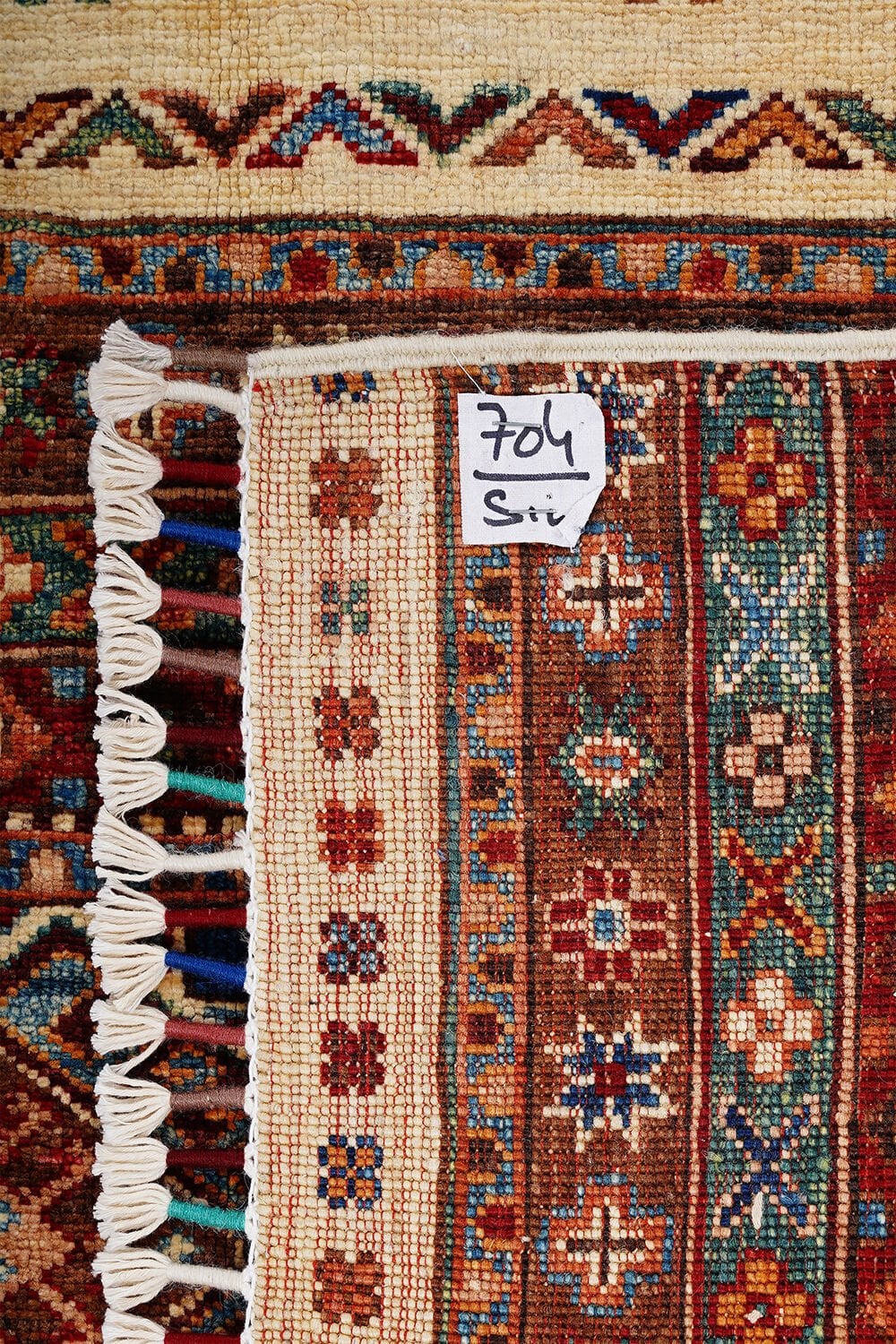 SHB Afgan Orjin El Dokuma Yün Halı