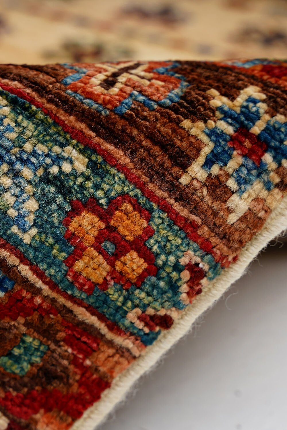 SHB Afgan Orjin El Dokuma Yün Halı