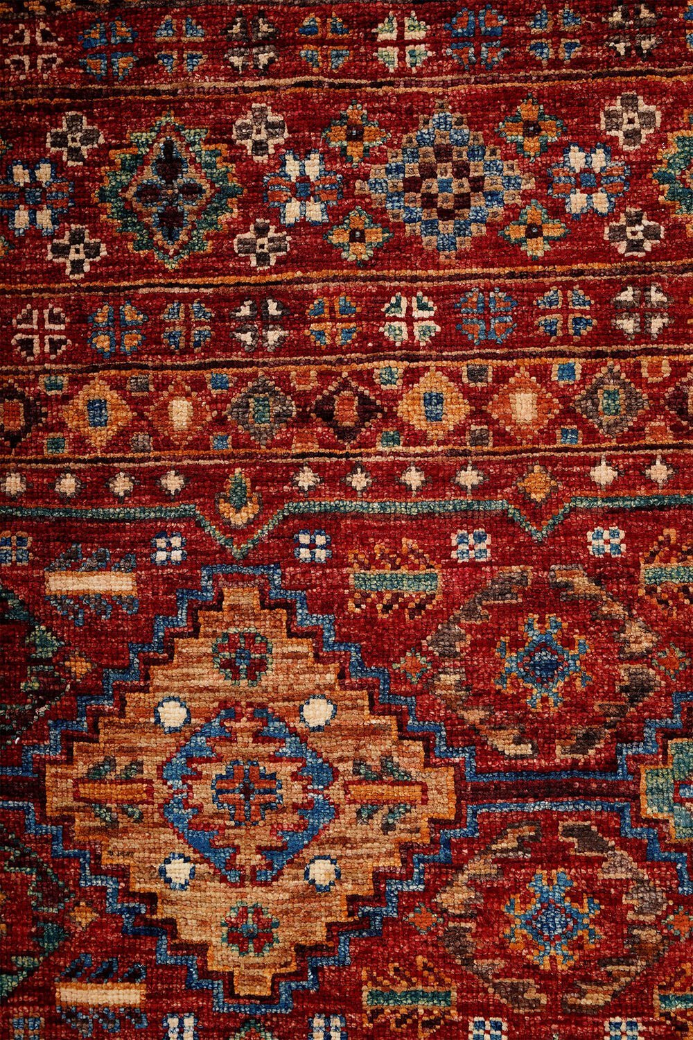 SHB Afgan Orjin El Dokuma Yün Halı