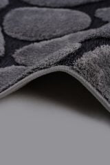 İndus 8001 Gri Modern Salon Halısı Kesme Halı