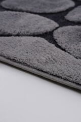 İndus 8001 Gri Modern Salon Halısı Kesme Halı