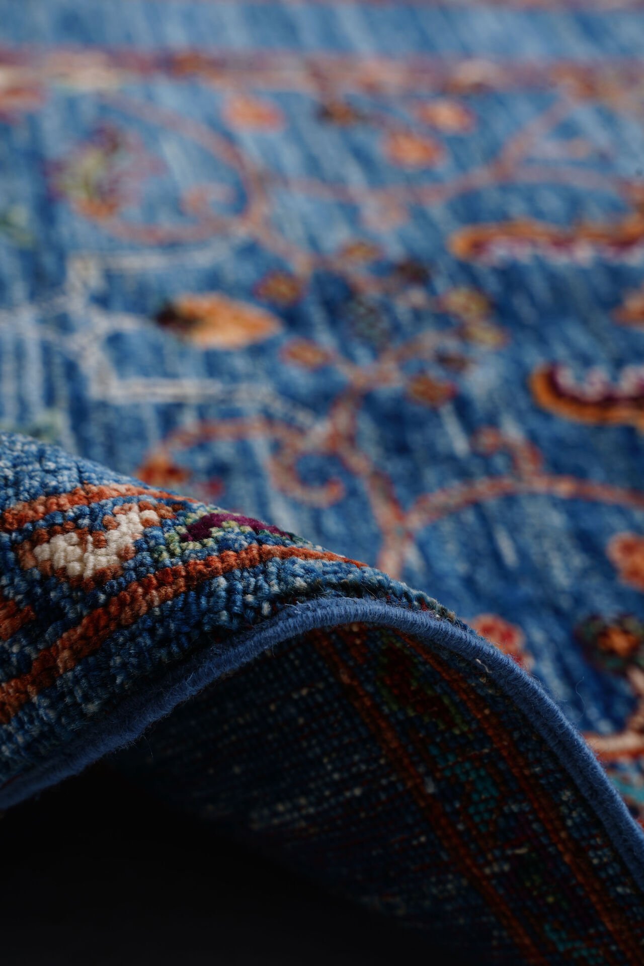 RHMN Afgan Orjin El Dokuma Yün Halı