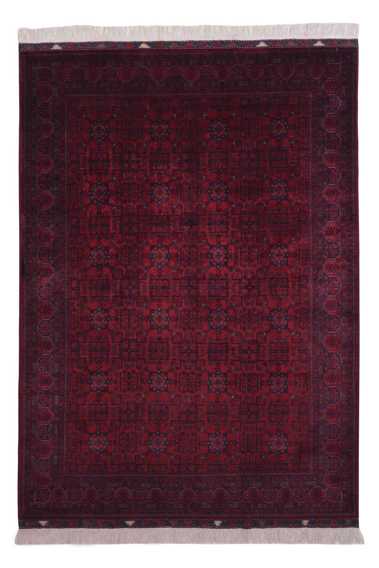 Afgan Bilcik El Dokuma Yün Halı