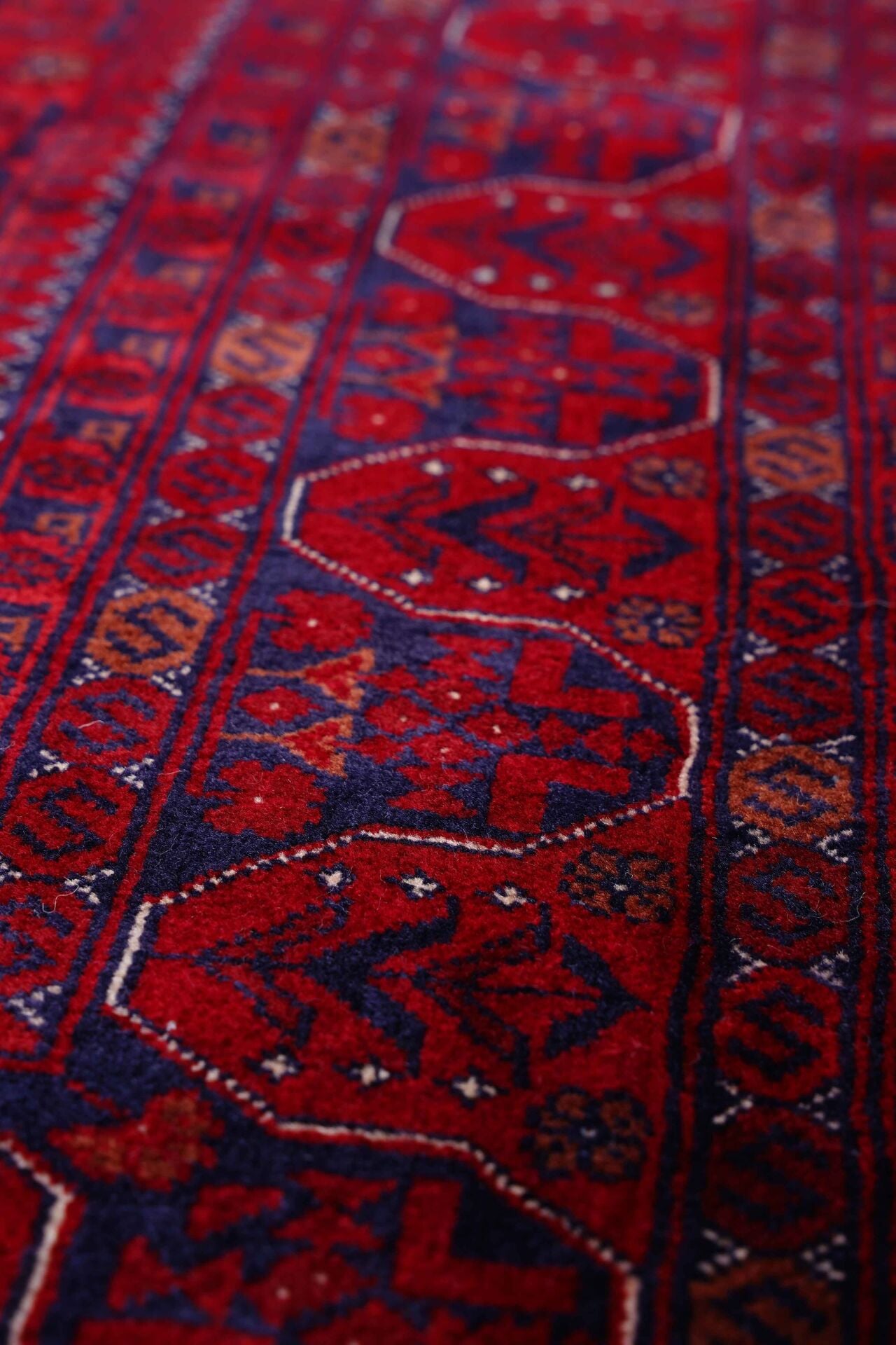 Afgan Bilcik El Dokuma Yün Halı