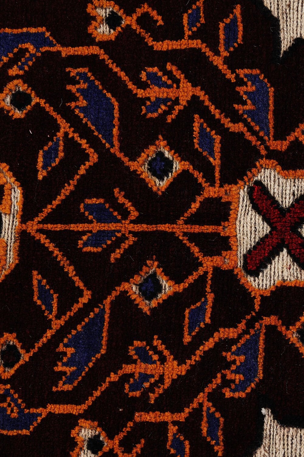 Afgan Berceste El Dokuma Yün Halı