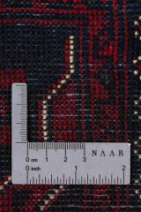 Afgan Khamyab El Dokuma Yün Halı Kırmızı - 84x120