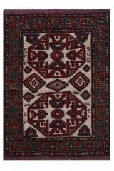 Afgan Berceste El Dokuma Yün Halı