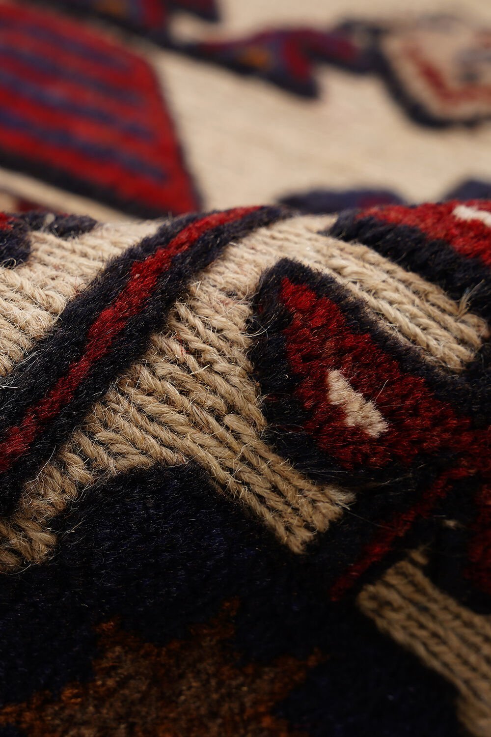 Afgan Berceste El Dokuma Yün Halı