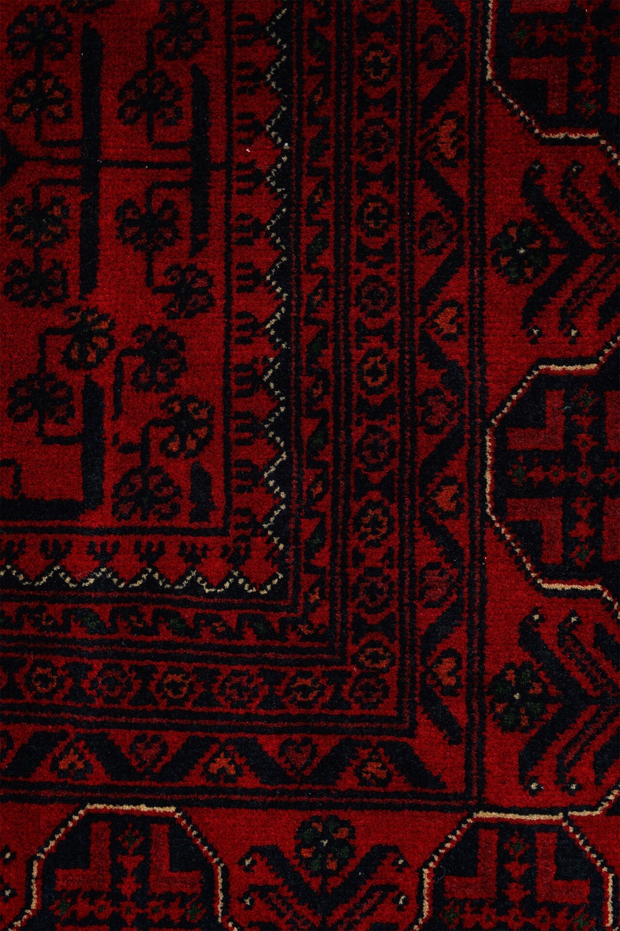 Afgan Khamyab El Dokuma Yün Halı